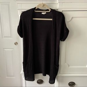 Urban Outfitters short sleeve knit boho cardigan